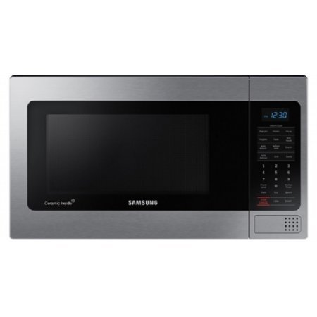 Samsung MG11H2020 1.1 cu. ft Counter Top Microwave with Grilling Element Stainless Steel MG11H2020CT/AA N4