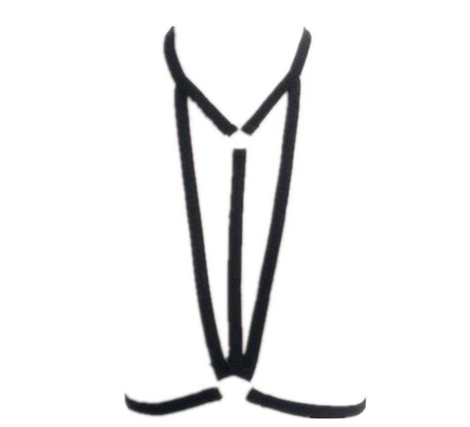 Underwear, PHOTNO Women Alluring Harness Elastic Cage Strappy Hollow Out Bra Bustier N2