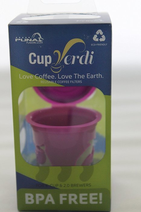 Cup Verde&reg; Refillable 2.0 K-Cup For Keurig Brewers Reusable Coffee Filter Works In 2.0 Keurig Machine N6