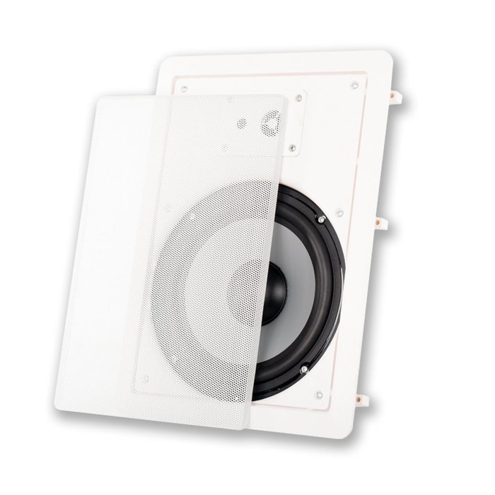 Acoustic Audio CS-IW830 350 Watt In Wall 3-Way Speaker (White)