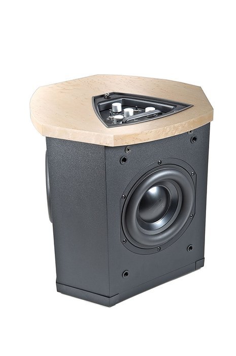 MartinLogan Depth i High-Performance Triple 8-Inch Servo-Control Subwoofer (Single, Birds Eye Maple) N4