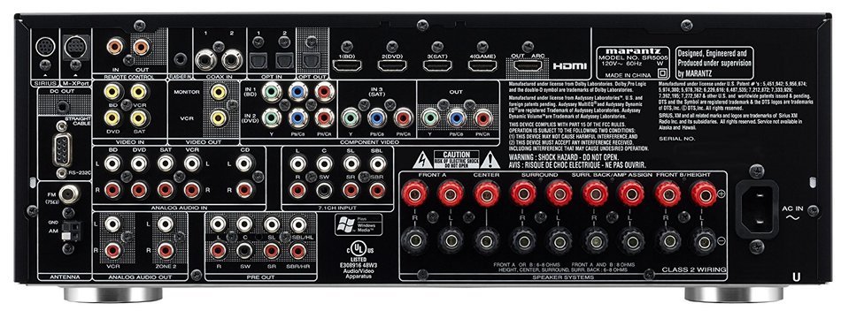 Marantz SR5005 Audio Video Receiver (Black) (Discontinued by Manufacturer)