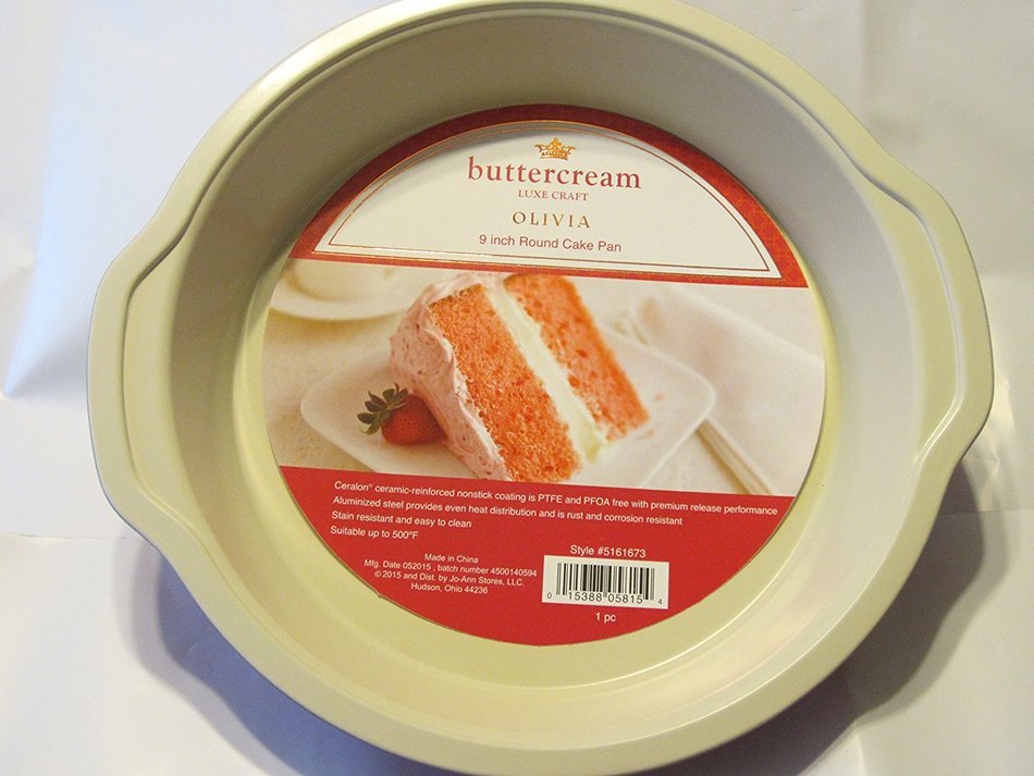 Buttercream Luxe Craft Olivia 9" Round Cake Pan