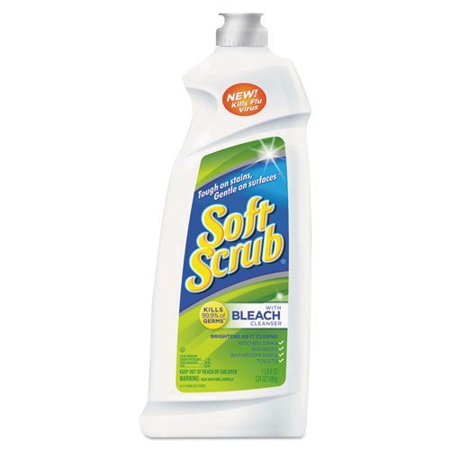 Soft Scrub Soft Scrub Disinfectant Cleanser, 24 oz Bottle - Includes nine bottles.