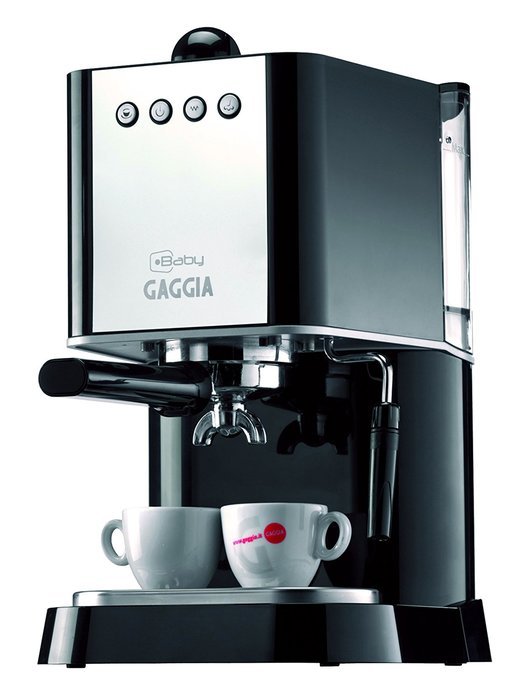 Gaggia 12101 New Baby Manual Espresso Machine, Black