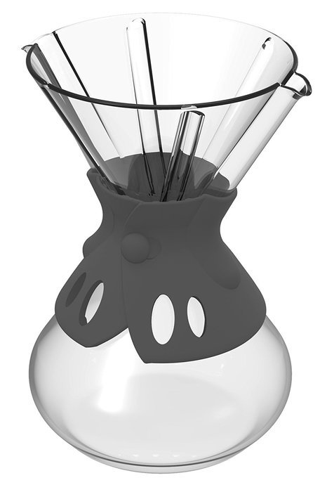 Brewista Smart Brew Pour Over Coffee Maker 3 Cup, 5 Cup, and 8 Cup Sizes - Silicone Grip Handle - Dishwasher Safe... N8