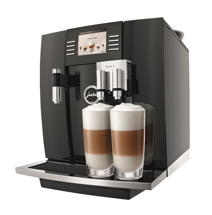 Jura Capresso GIGA 5 Automatic Coffee Machine (Piano Black) Mega Bundle N4