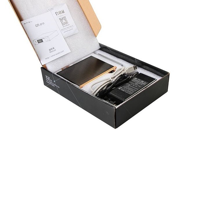 SMSL Q5 PRO 250W Pure Digital Power Amplifier USB/Coaxial/Optical with Remote Control 192KHZ/24Bit﻿.(BLACK) N3