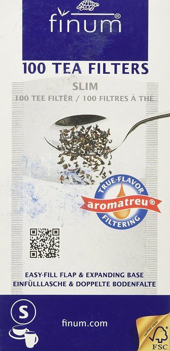 Teeli Flip Teefilters - Small,100 tea filters N2