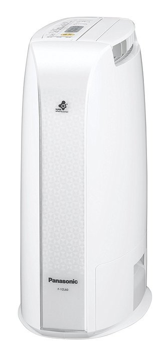 Panasonic Global Eco Navi desiccant system clothes dryer dehumidifier white F-YZL60-W