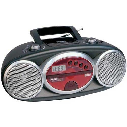 RCA RCD029 Portable CD Boombox with AM/FM Tuner