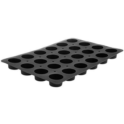 Lekue Muffin Silicone Mold 24 forms, 2.76 Dia., 1.57 D inches N3