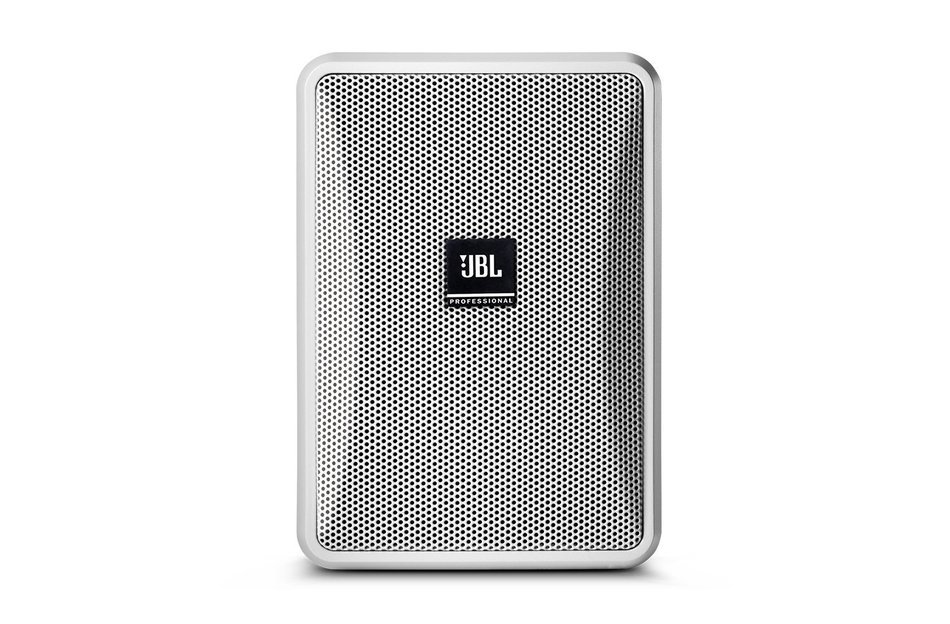 Complete Restaurant Sound System Package with 4 JBL Control 23-1 Wall Mount Loudspeakers, Mixer Amplifier, and... N6