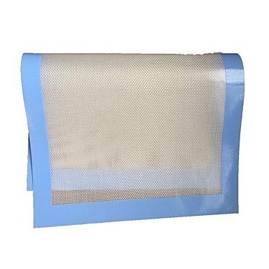 Sher Heat Resistant Non-stick FDA Silicone Fiberglass Baking Mat (random color) N5