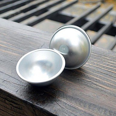 Y&XL&H 1 PCS DIY Hemisphere 3D Stainless Steel Sphere Bath Bomb Half Round Cake Pan Baking Mold Pastry Mould N2