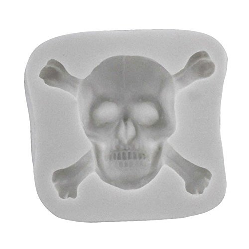 Skull and Crossbones Mold by FPC Sugarcraft