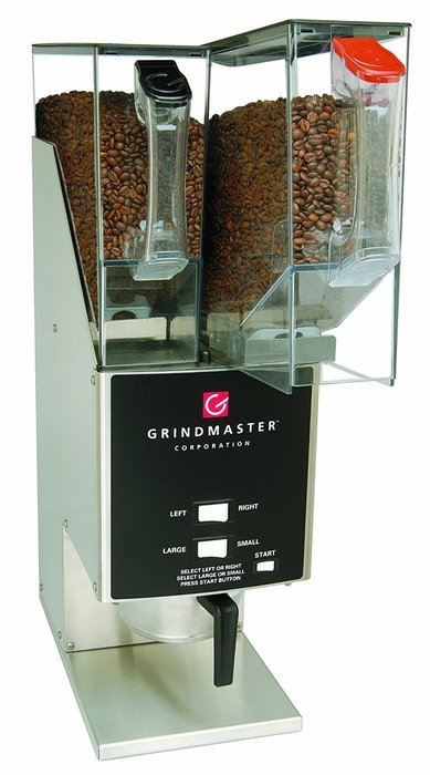 Grindmaster-Cecilware 250 Single Portion Coffee Grinder with 2 Hoppers, 5.5-Pound