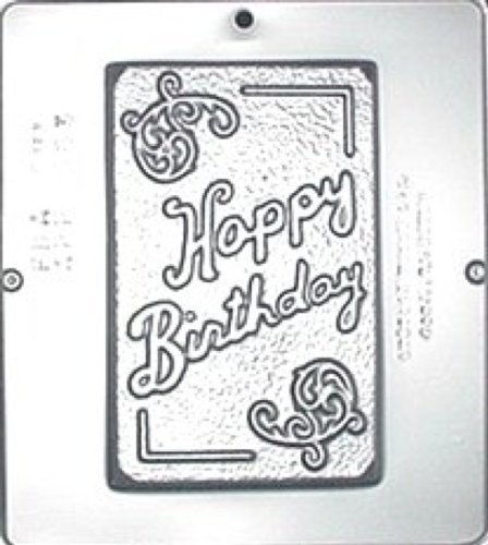Happy Birthday Card Chocolate Candy Mold 553