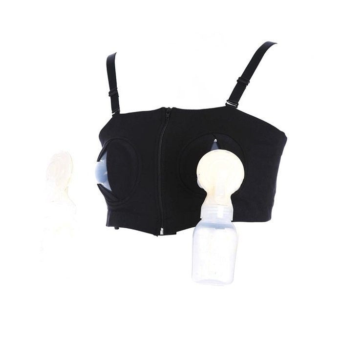 PHOTNO Hands-free Breast Pump Nursing Bras Maternity Pregnant Breastfeeding 3 Colors N15