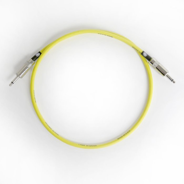 VK Premium Eurorack Patch Cable: Ylw/24