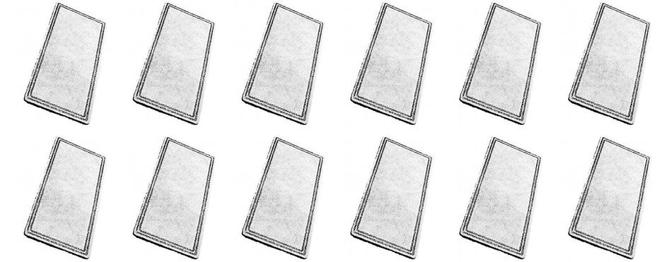 Charcoal Water Filters Replacement for Pioneer Pet Plastic Fountains By NISPIRA - 12 Filters N2