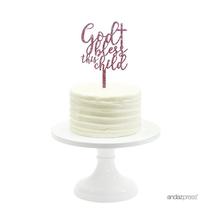 Andaz Press Baby Shower Acrylic Cake Toppers, Gold Glitter, Oh Baby, 1-Pack, Nautical Ocean Themed Party Decor... N30