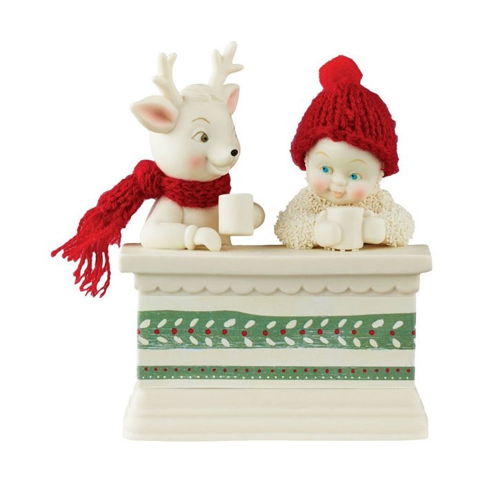 Snowbabies Department 56 Classics Coffee Talk Figurine, 4.76"