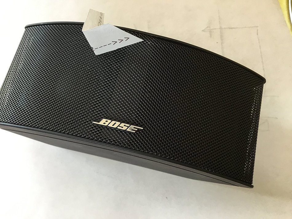 Bose premium jewel cube speakers center/side/bracket/wires 8pac N5