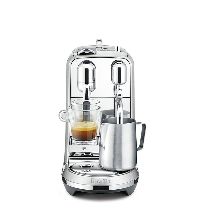 Nespresso Creatista Plus by Breville BNE800BSS , Silver N4