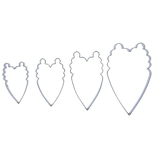 Peony Petals Cutter Set of 4 by CelCakes N2