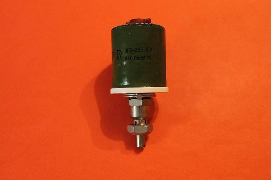 Resistor variable PPB-25E 25 Watt 330 Ohm 10% USSR 1 pcs