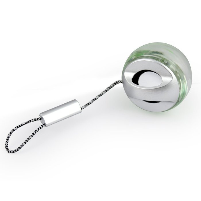Generic Mini Speaker Built-in Rechargable Lithium Battery Output 3 Watts With Foldable AUX Cable(Green) N3