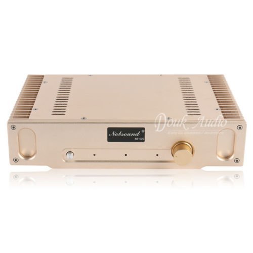 Nobsound&reg; NS-02G Perfect Hood 1969 Gold Pure Class A finished Power AMP Amplifier
