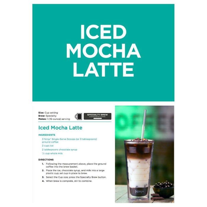 Ninja Coffee Bar 100-Recipe Book: Raising the Coffee Bar N5