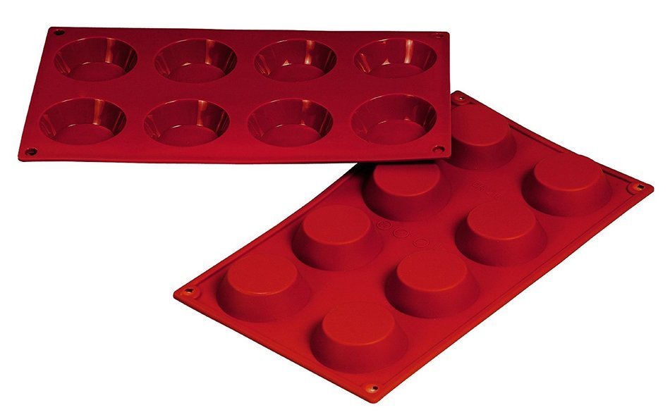 Fat Daddio's Silicone Bakeware Tartlet, 1.35 Ounce