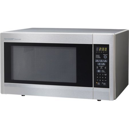 Sharp R559YW Carousel 1.8 cu ft 1100W Countertop Microwave Oven /Color:Stainless Steel
