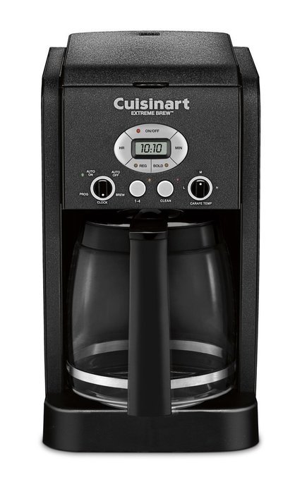 Cuisinart DCC-2650BW 12 Cup Brew Central Programmable Coffeemaker, Black Wrinkle (Certified Refurbished)