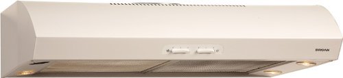 Broan QP142BL Under-Cabinet Range Hood, 42-Inch 300 CFM, Black-on-Black