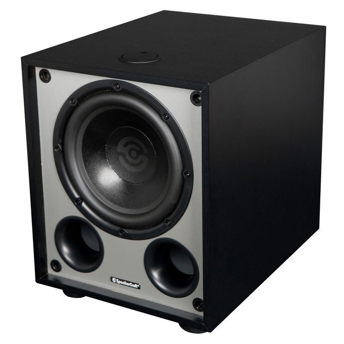 NEW Speakercraft ASM99012 V12 250 Watt Sub Black Powered Home Theater Subwoofer
