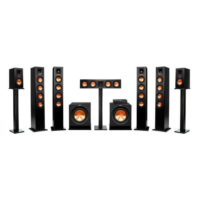 Klipsch Reference Premiere HD Wireless 7.2 Channel Floorstanding and Monitor Speaker System with HD Control Center