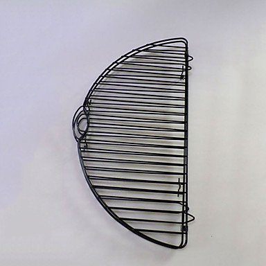 Sher Foldable Round Cake Cooling Rack for Cake Bread Cupcake Baking Tool Nonstick Coated Carbon Steel Black Color