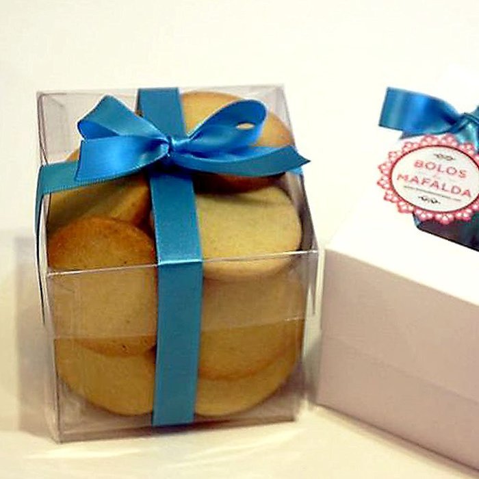 Ling's moment 3x3x3 Inch Clear Favor Boxes for Wedding Party Shower Gift Favor, Pack of 50 N5
