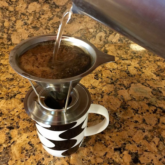 The Brewologist Pour Over Coffee Cone, the Clever Coffee Dripper: Permanent Reusable Stainless Steel Coffee Filter... N11
