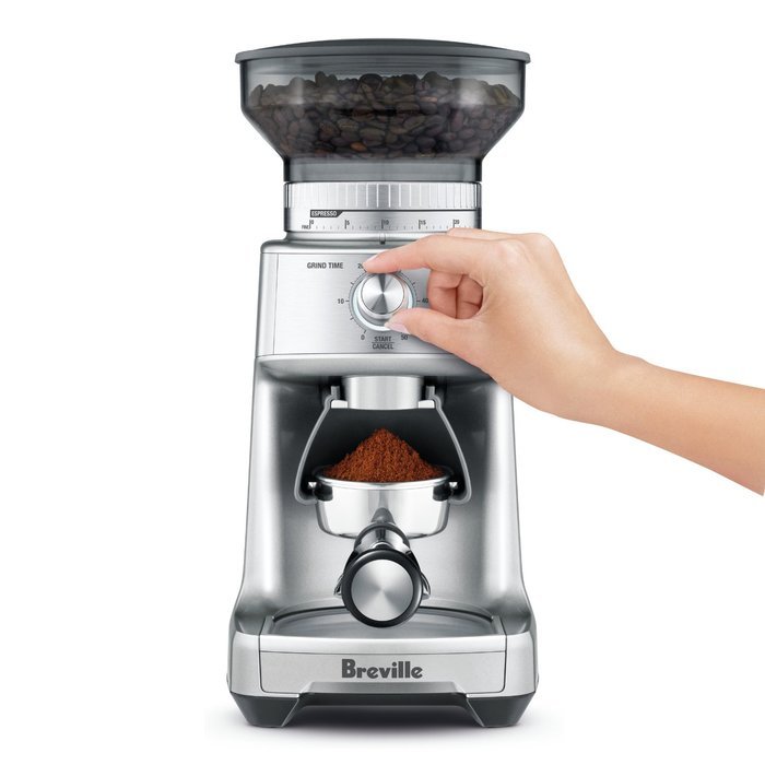 Breville BCG600SIL The Dose Control Pro Coffee Bean Grinder, Silver N3