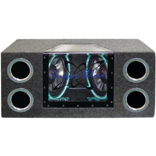 New PYRAMID BNPS102 Dual Bandpass System with Neon Accent Lighting (10", 1,000 Watts)