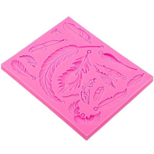 HT BAKEWARE | Various Feathers Silicone Mold N5