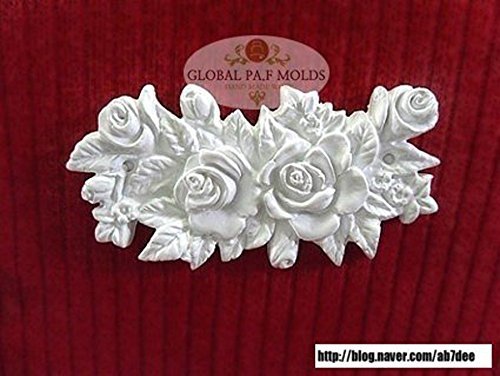 Handmade Silicone Mold /Cake Decoration Mould/ Vintage Trims Mold 67754