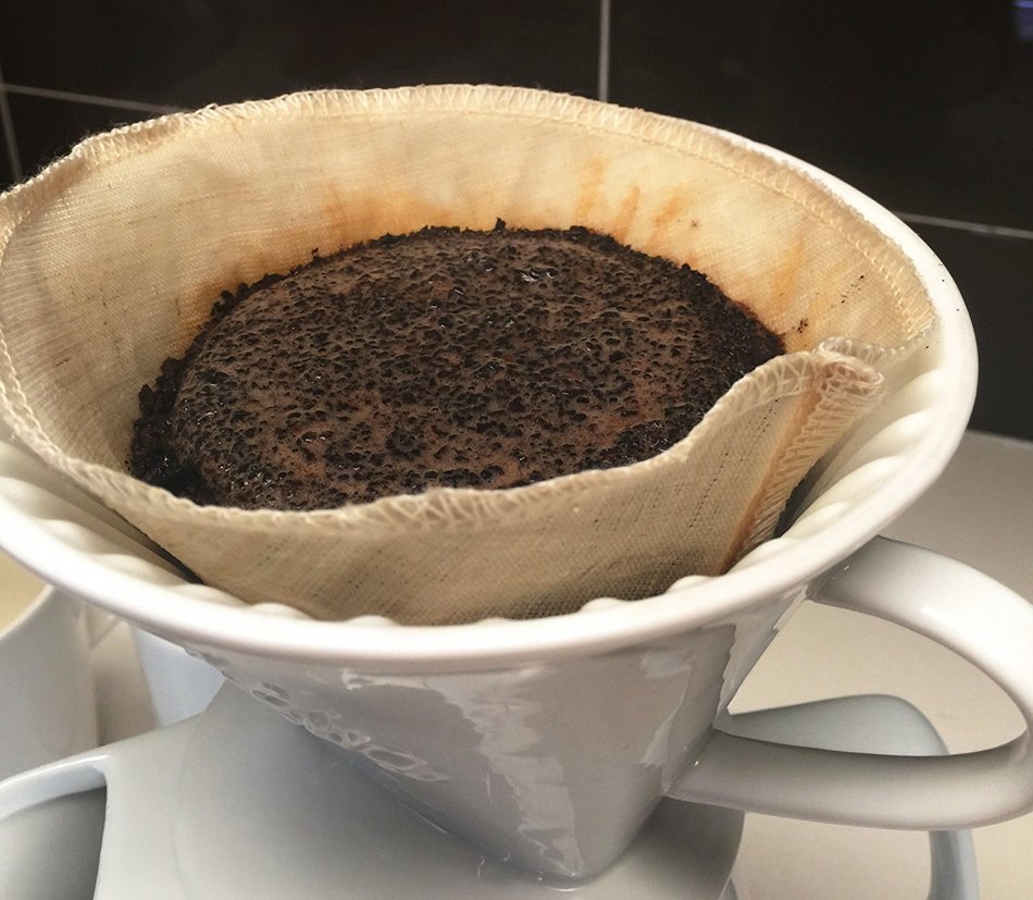 P&F(3 pack)Natural Reusable Cone Coffee Filters #4 Melitta Style, No Harmful Chemical, All Natural N3
