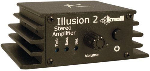 Knoll Systems ILLUSION 2 15-Watt Integrated Stereo Amplifier With Bass, Treble and Balance Controls