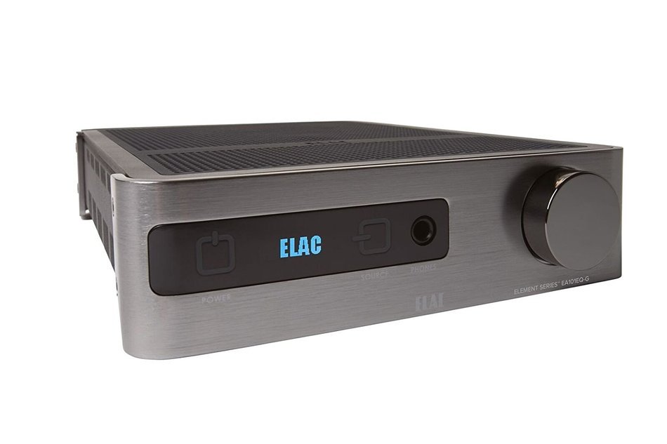 ELAC Element Series Integrated Amplifier, Silver (EA101EQ-G)
